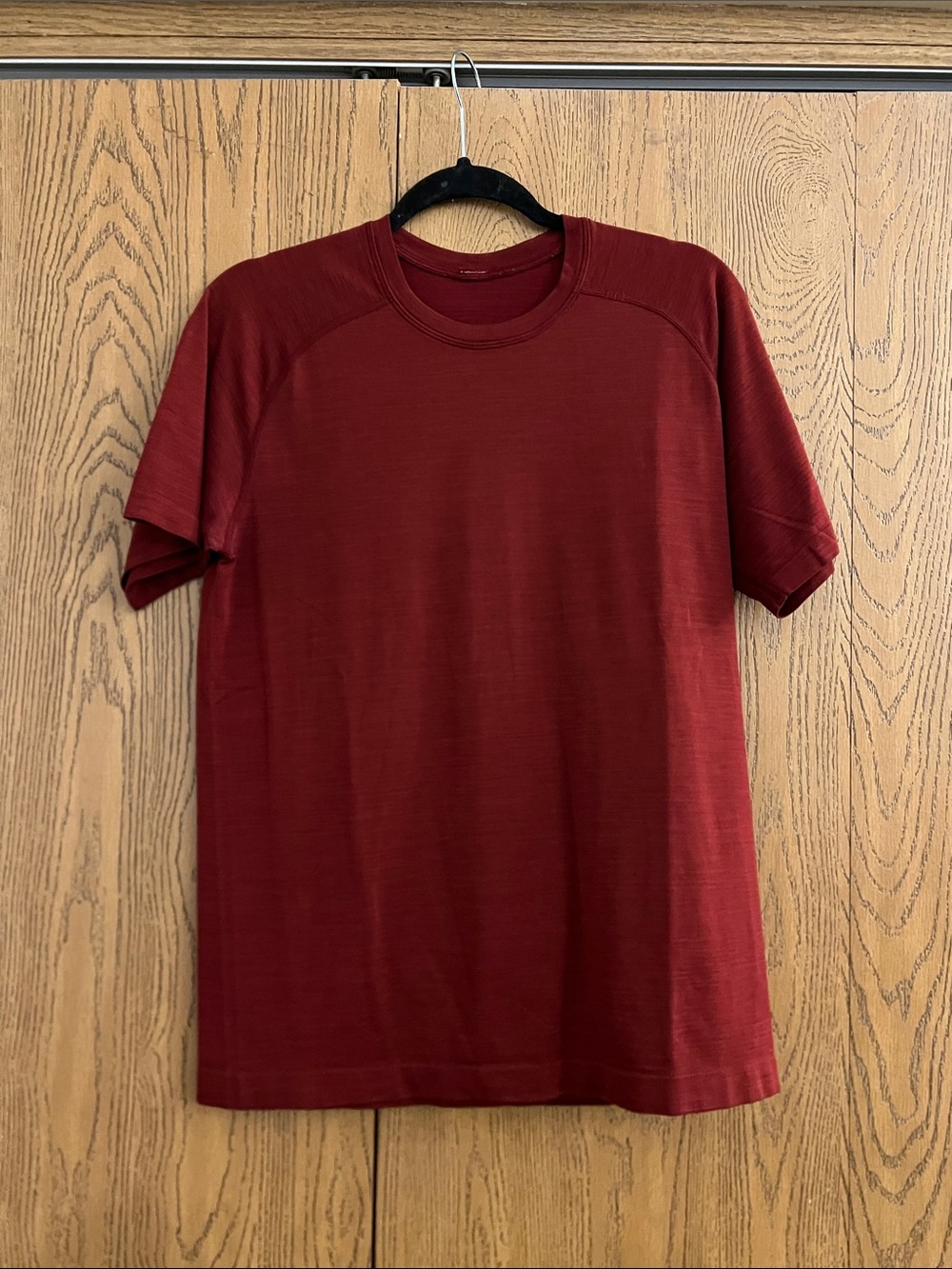 lululemon athletica Men's Short-Sleeve Crew Tee - Deep Red